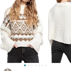 Free People-Super soft and comfy slouchy sweater